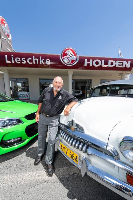 SPECIAL: Cecil Lieschke is the second generation to look over the dealership following his father's lead.