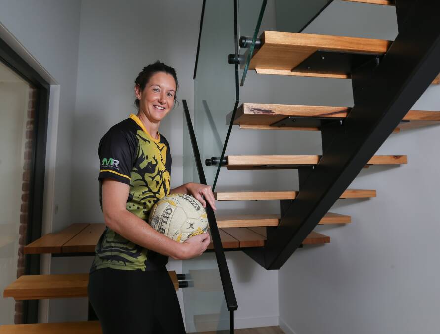 YELLOW AND BLACK: Barnawartha premiership player Janine Ramage reflects on her time with the Tigers in the Tallangatta and District Netball Association as she decides to step away from the court. Picture: TARA TREWHELLA