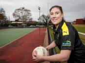 MARKING SPECIAL OCCASION: Albury Tigers' defender Rebekah Ohlin will celebrate 250 games as an Ovens and Murray League netballer against Lavington this weekend.