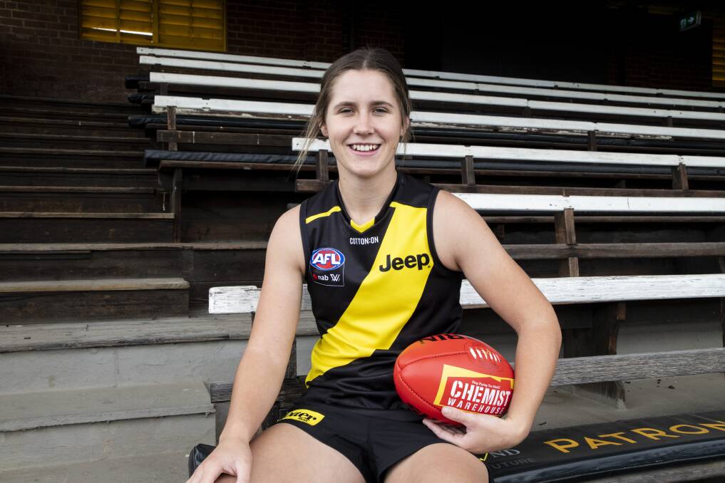 Henty's Iilish Ross will line up for Richmond in the AFLW next season.