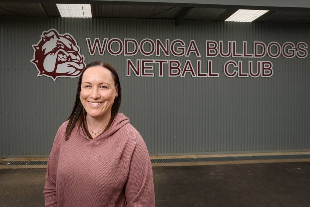 WALK DOWN MEMORY LANE: Ovens and Murray League Hall of Famer Rebecca Cameron reflects on where her netball career with Wodonga all began. Picture: JAMES WILTSHIRE