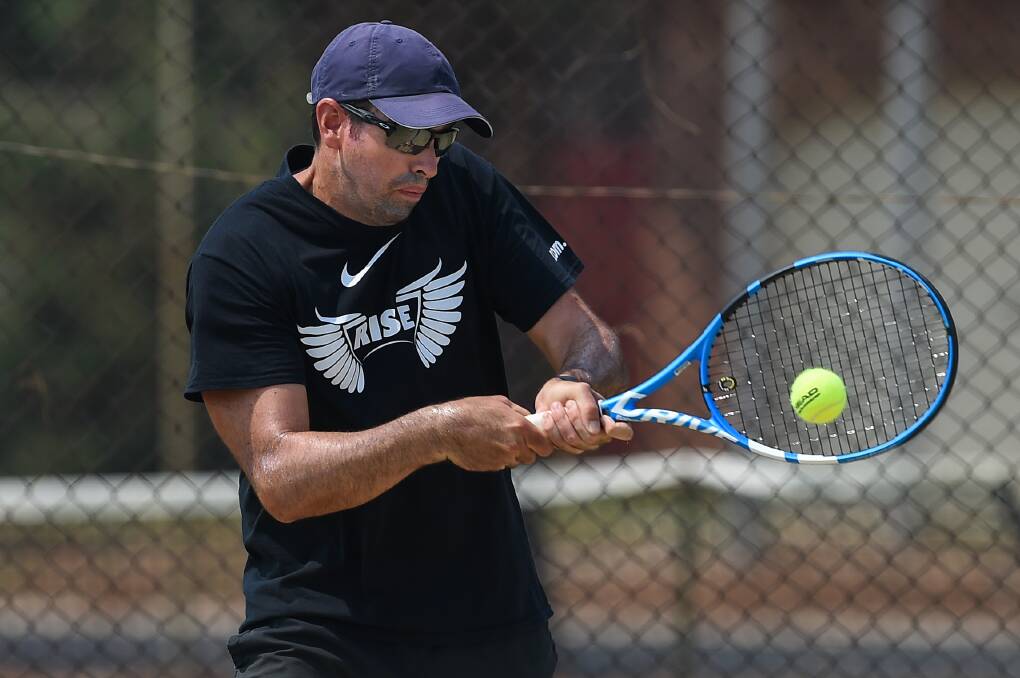 IN CONTROL: Queensland's Kaden Hensel was crowned the men's AMT singles winner in Wodonga on Saturday after downing David Poole.