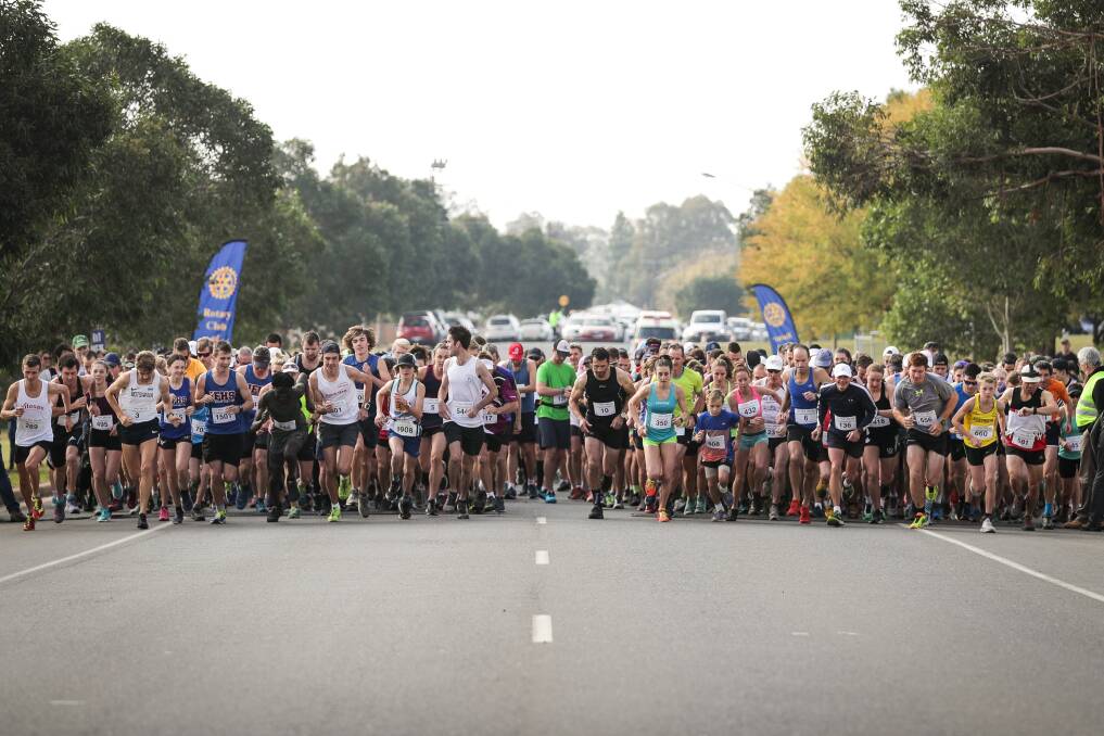 READY SET GO: Participants of the Albury-Wodonga City to City are being prompted to give the Nail Can Hill Run a go this year.