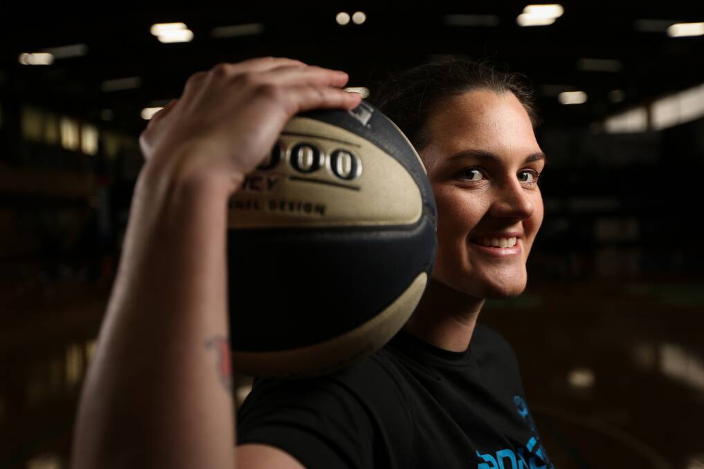 STAR: Emma Mahady at home on the court. Picture: JAMES WILTSHIRE