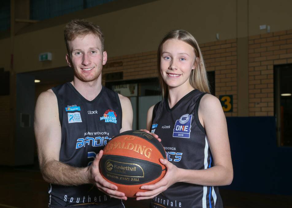 RISING STARS: Bandits youth league players Harry Gibbs and Tahli Smith were both acknowledged for their terrific seasons taking out awards in their first year playing in the Waratah league.