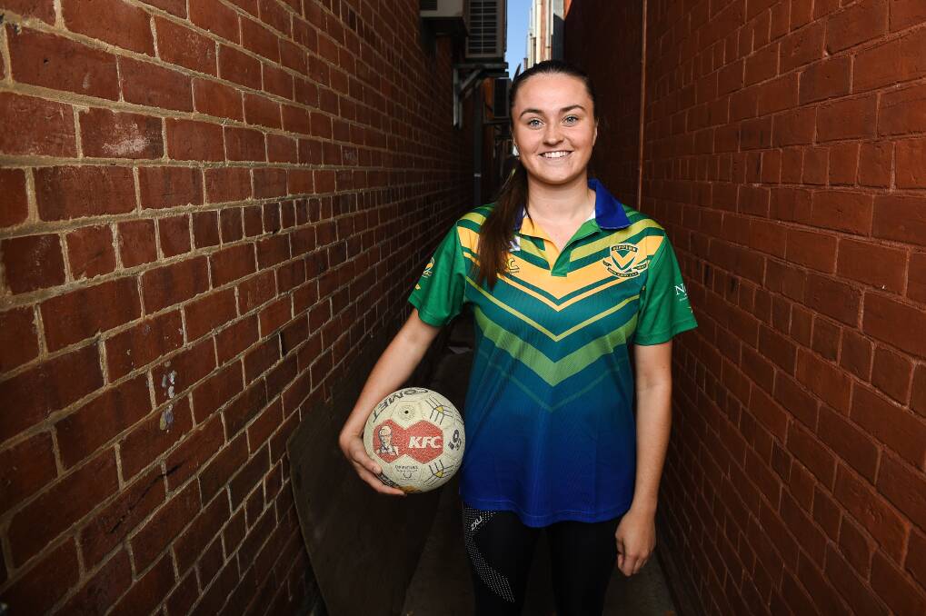 EXCITING DEFENDER: Elyse Boyer heads into her first time in the Ovens and Murray inter-league team as the only player from North Albury. Picture: MARK JESSER