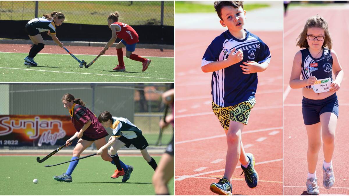 Junior stars were out in force on the track and field on the weekend