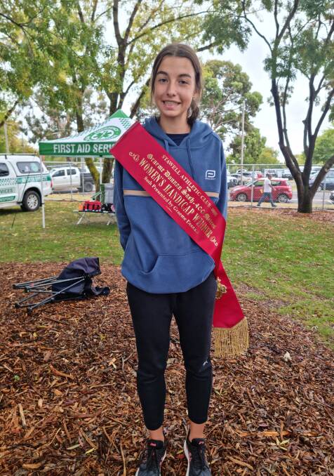 Bella Pasquali took out the Women's Handicap 400m at Stawell. Picture: supplied