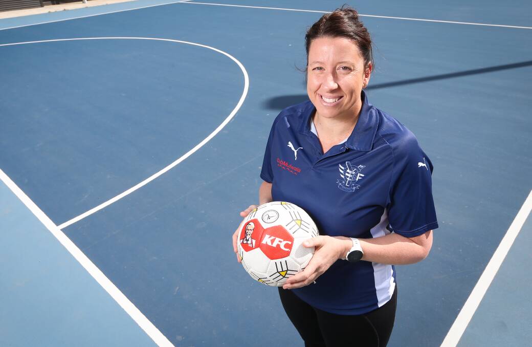 HIGHS AND LOWS OF NETBALL: Yarrawonga goal shooter Sarah Senini is enjoying being back out on court with the Pigeons this season after returning from a calf injury sustained back in round three against Myrtleford.