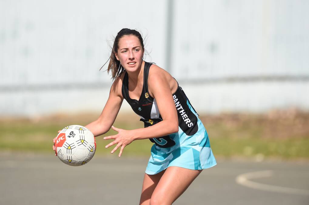 GUTSY PERFORMANCE: Lavington's Maddi Lloyd was named in the best for the Ovens and Murray in the win against the Mornington Peninsula Nepean on Saturday.