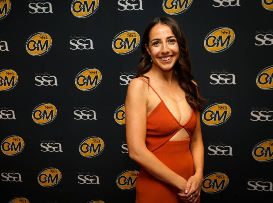 STAR: Lavington's Maddi Lloyd has taken out the Panthers A-grade best and fairest award after also receiving the Toni Wilson Medal this season. Picture: JAMES WILTSHIRE