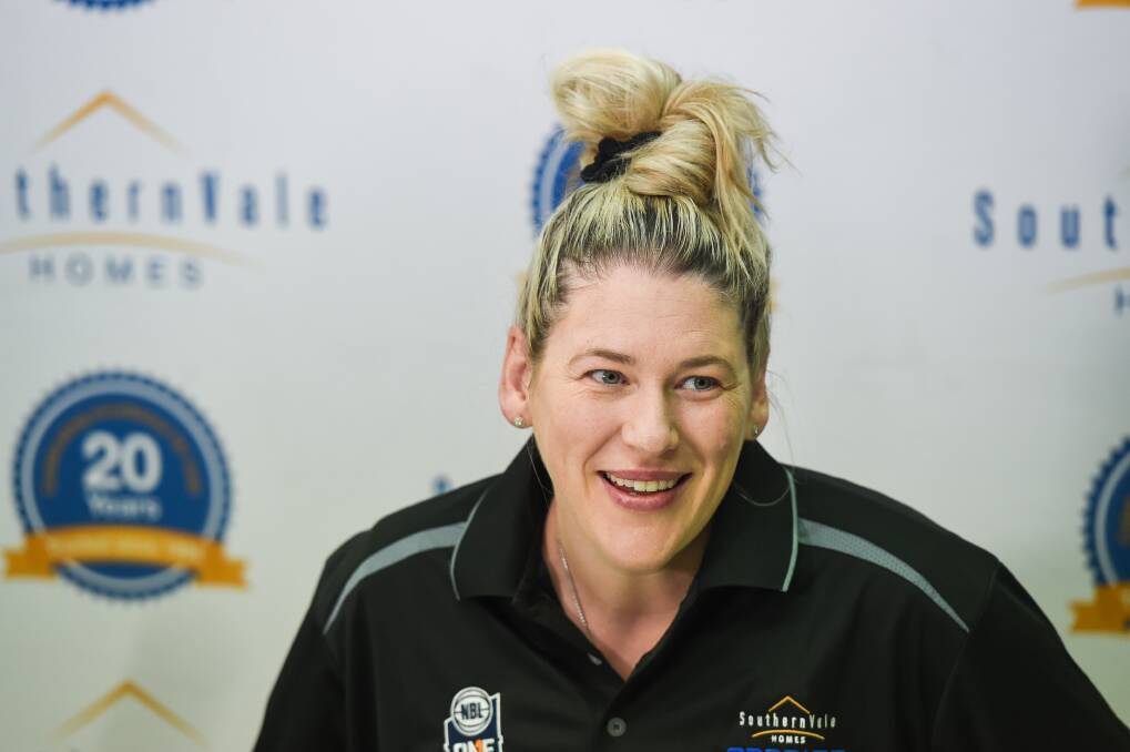 REFRESHED: Bandits coach Lauren Jackson is ready for the weekend's home game after a week off for the Easter break. Picture: MARK JESSER