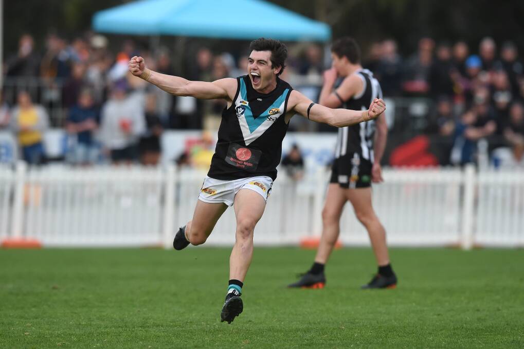 PEN TO PAPER: Lavington premiership player Shaun Mannagh has re-signed with Werribee alongside fellow Ovens and Murray League exports Aidan Johnson and Hudson Garoni for the 2022 VFL season.