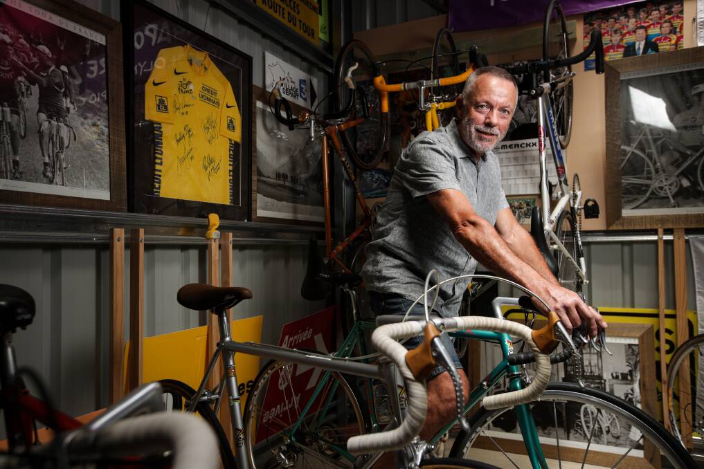STAR: Greg Griffiths reflects on his time as a cycling commissaire as he prepares to be inducted into the SAW Hall of Fame. Picture: JAMES WILTSHIRE