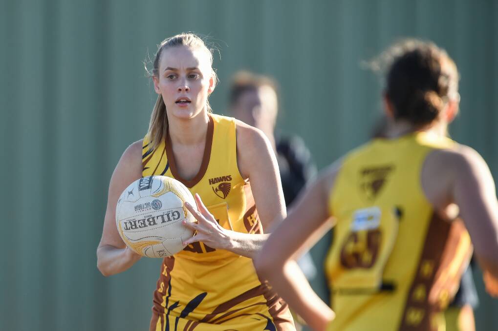 CHOSEN: Ellen Cook is one of three Kiewa Sandy Creek players to be named in the interleague side for the weekend's clash.
