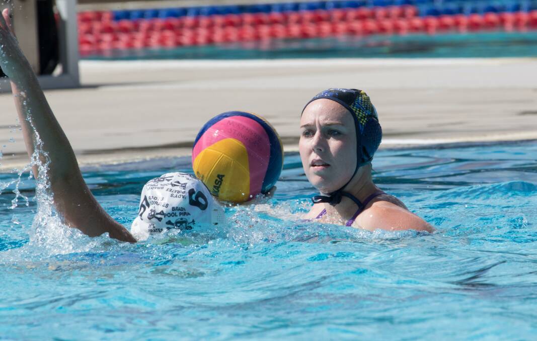 NEWCOMER: Tahlia Carroll joined Stingrays after her partner, Rex Sargeant, returned to water polo after a few years away from the game. Picture: NATALIE BEDDOES