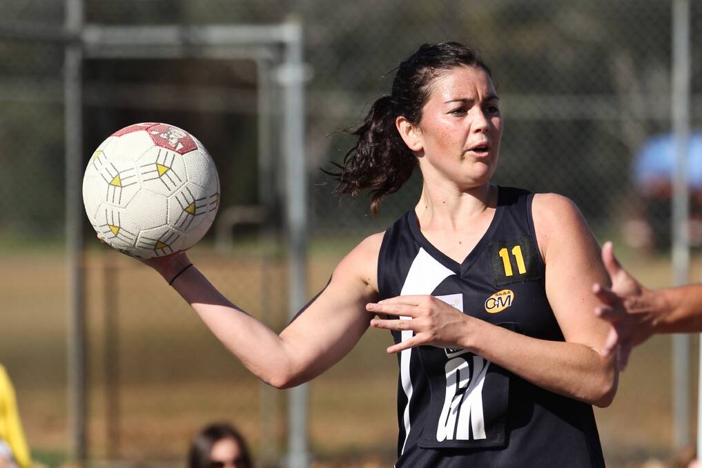 CONGRATULATIONS: Yarrawonga's Annalise Grinter will reach 200 A-grade games this weekend, while Bridget Cassar celebrates 300 club games with the Pigeons.