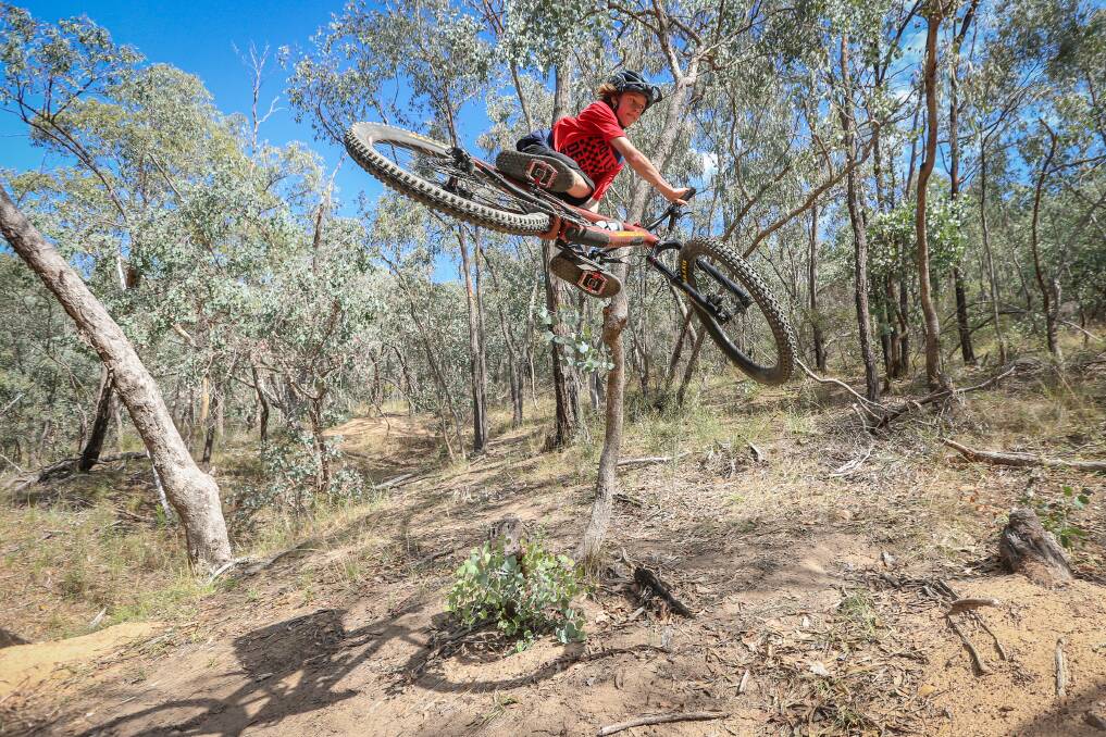 WATCH THIS SPACE: Albury's Ollie Davis hopes to travel to Europe this year to compete in World Cup under-19 races. Picture: JAMES WILTSHIRE
