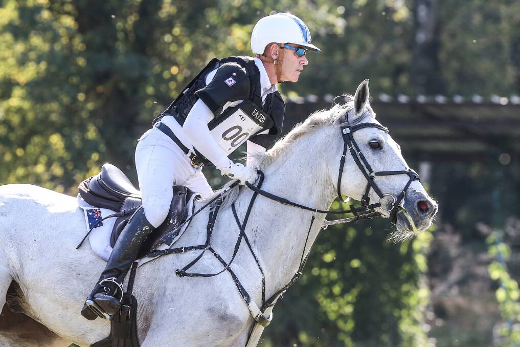 WILD RIDE: Culcairn's Olympic equestrian champion Andrew Hoy has enjoyed the extra preparation time he's had for the rescheduled Tokyo Olympic games planned for July 2021. Picture: Hoy team