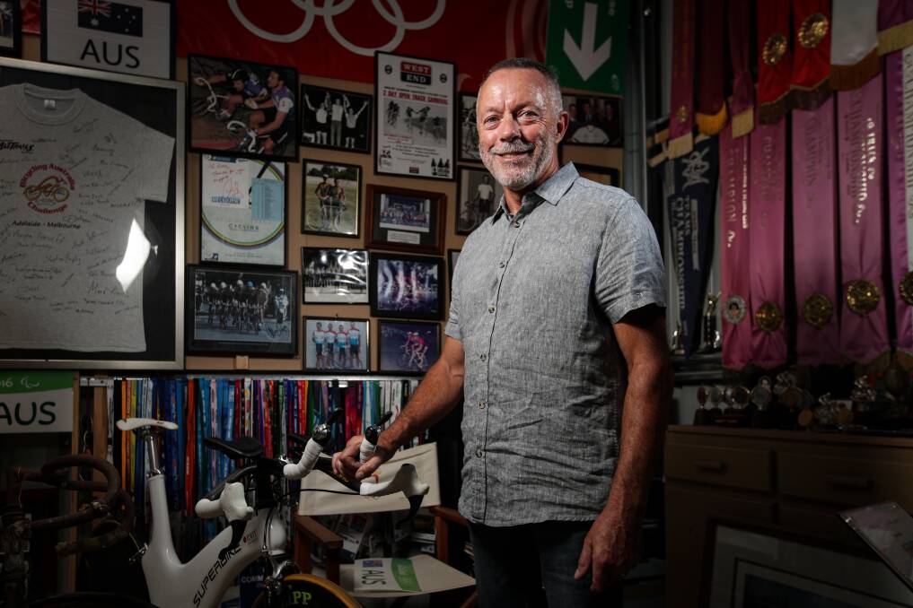ENJOYING THE RIDE: Greg Griffiths started out in cycling as a competitor but later found his passion for the sport evolve after becoming a commissaire.