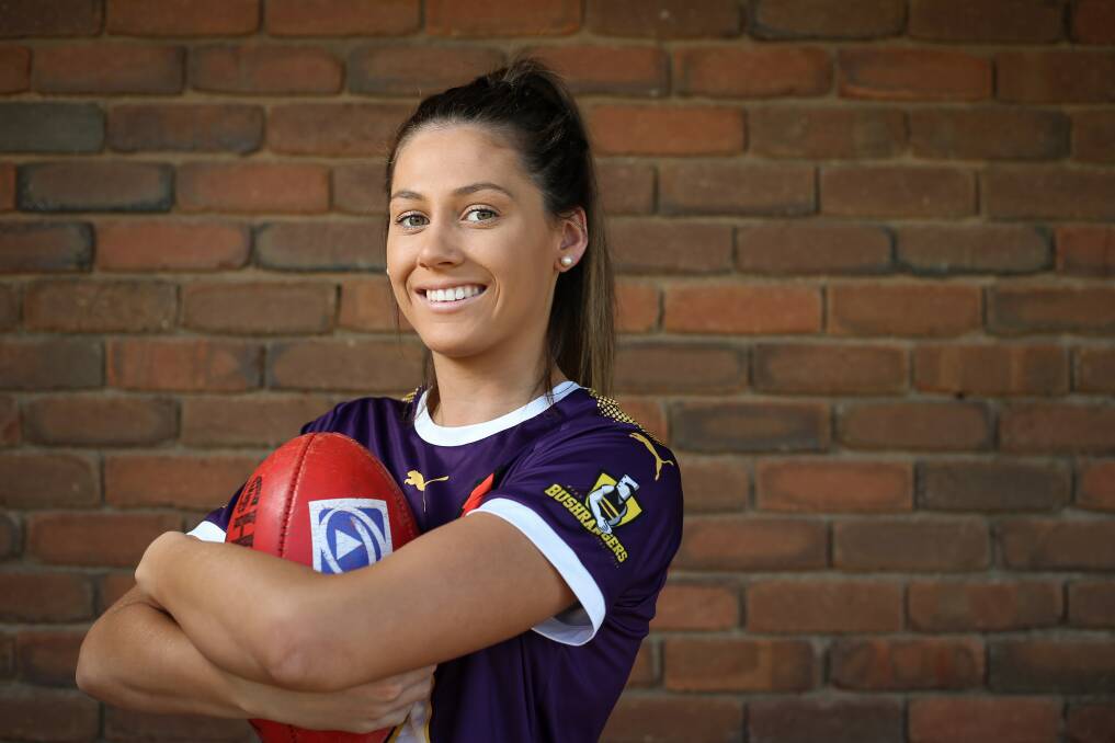 Border star Olivia Barber will be donning black and white next AFLW season.