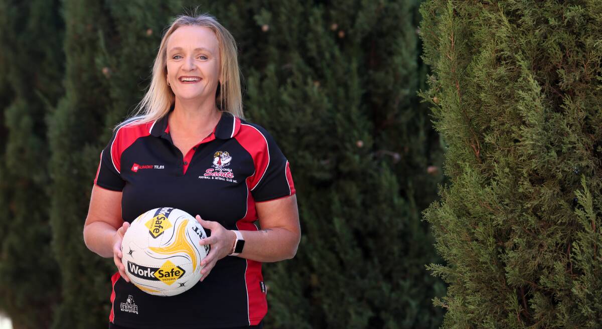 ANSWERS: Wodonga Saints playing coach Gina Skinner tells Beck O'Connell what to expect from the Saints this season. Picture: KYLIE ESLER