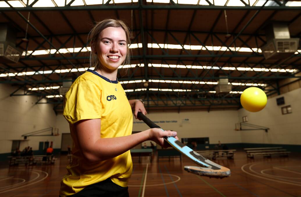 TALENTED: The 19-year-old from Kiewa has been playing indoor hockey since she was 13 after picking up outdoor hockey at the age of 11.