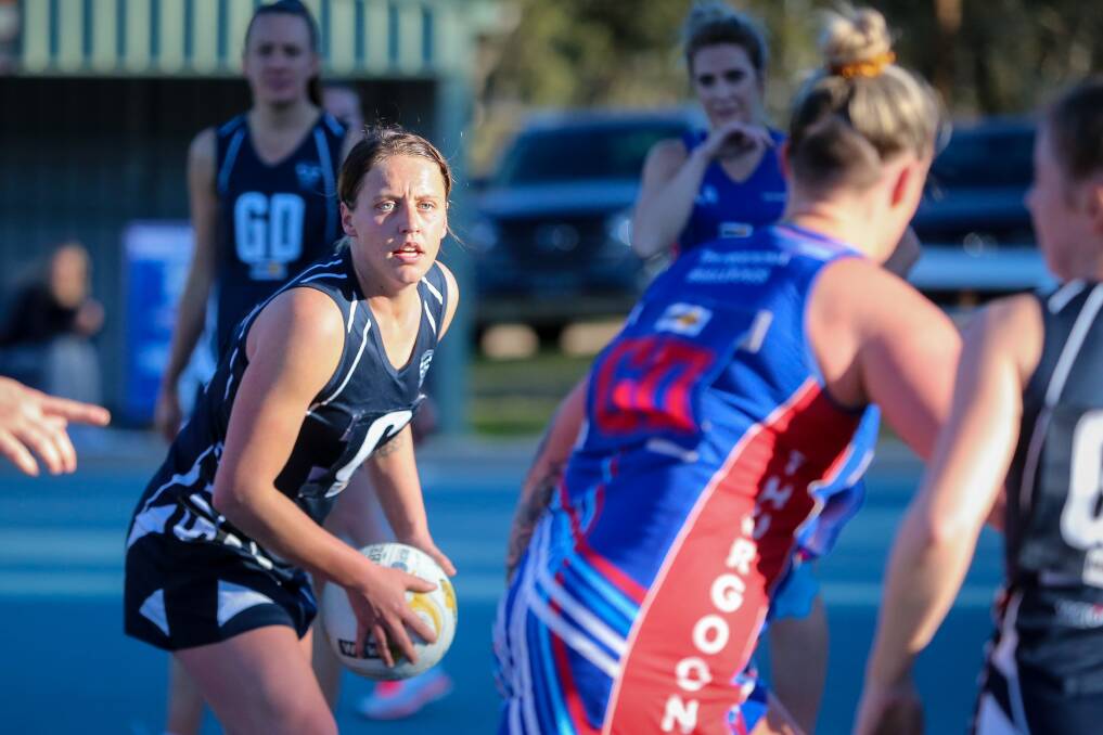 EYE ON PRIZE: Rutherglen playing coach Emily Browne is eyeing off finishing off the home and away season strongly against Yackandandah.