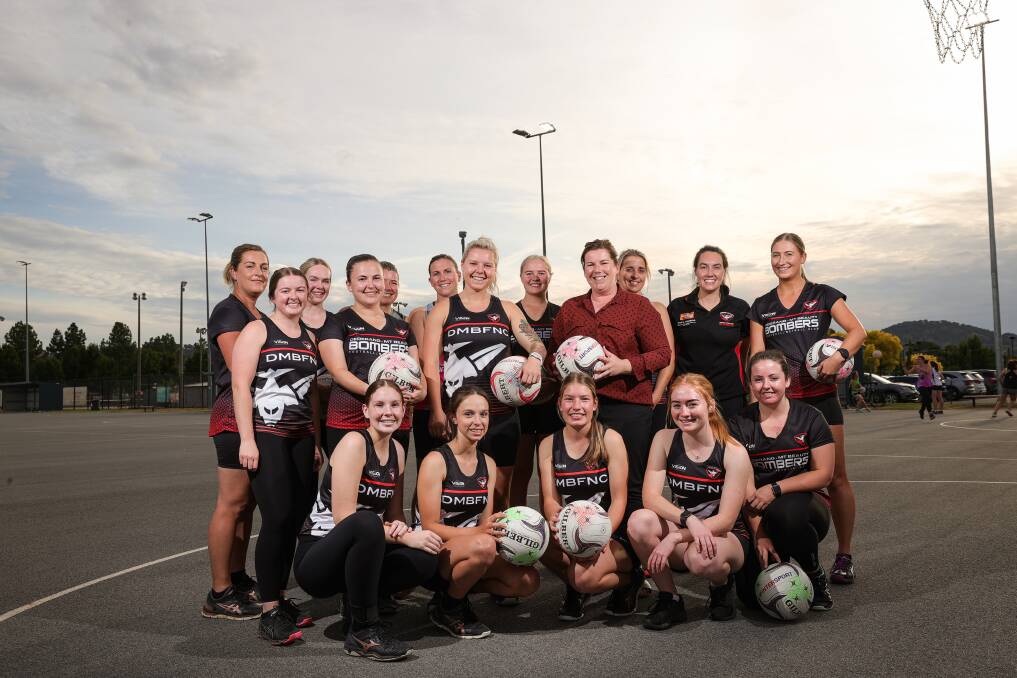 POSITIVE SIGNS: Dederang-Mount Beauty coach Justine Goonan is thrilled after welcoming new and returning players to the club ahead of the 2022 Tallangatta and District League season. Picture: JAMES WILTSHIRE