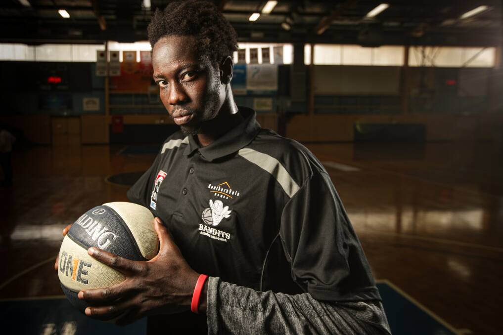 EXCITING SEASON AHEAD: New Bandits' star Duom Dawam believes the men's side will produce exciting things on court this season following two wins in the newly established NBL1 East competition. Picture: JAMES WILTSHIRE
