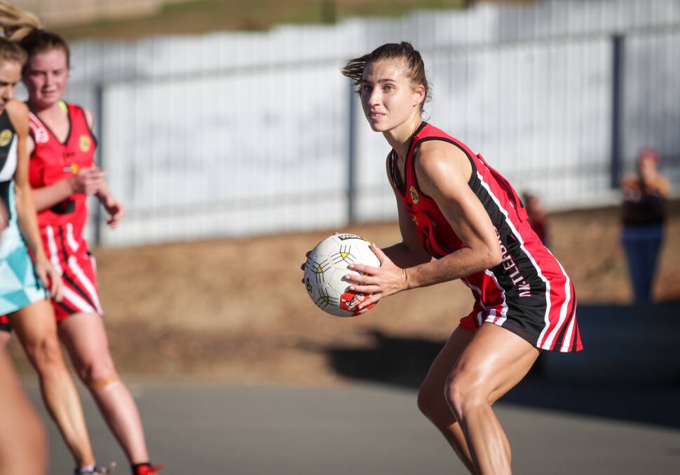 HOME SWEET HOME: Myrtleford goal attack Saige Broz opens up about why she keeps coming back to her beloved Saints time and time again.