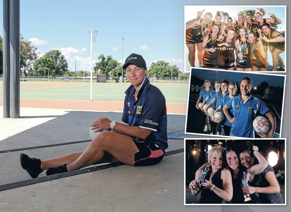 STAR: Beck O'Connell reflects on her netball career. Picture: TARA TREWHELLA
