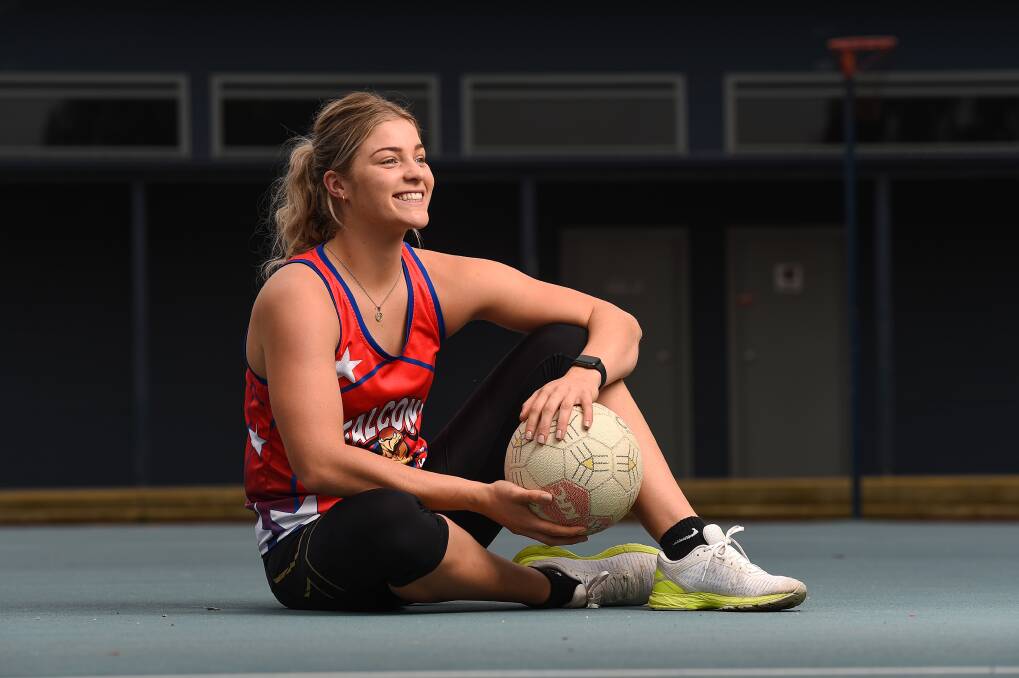 WAITING GAME: Former Wodonga Raiders defender Vashti Muller is waiting to make her VNL debut with City West Falcons. Picture: MARK JESSER