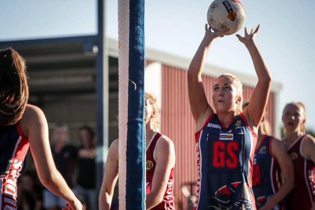 AIMING HIGH: Wodonga Raiders netballer Shaylah House has been crowned Coach of the Year in the recent Netball Victoria Community Awards. House was recognised for her work with the Raiders under-17s side this season.