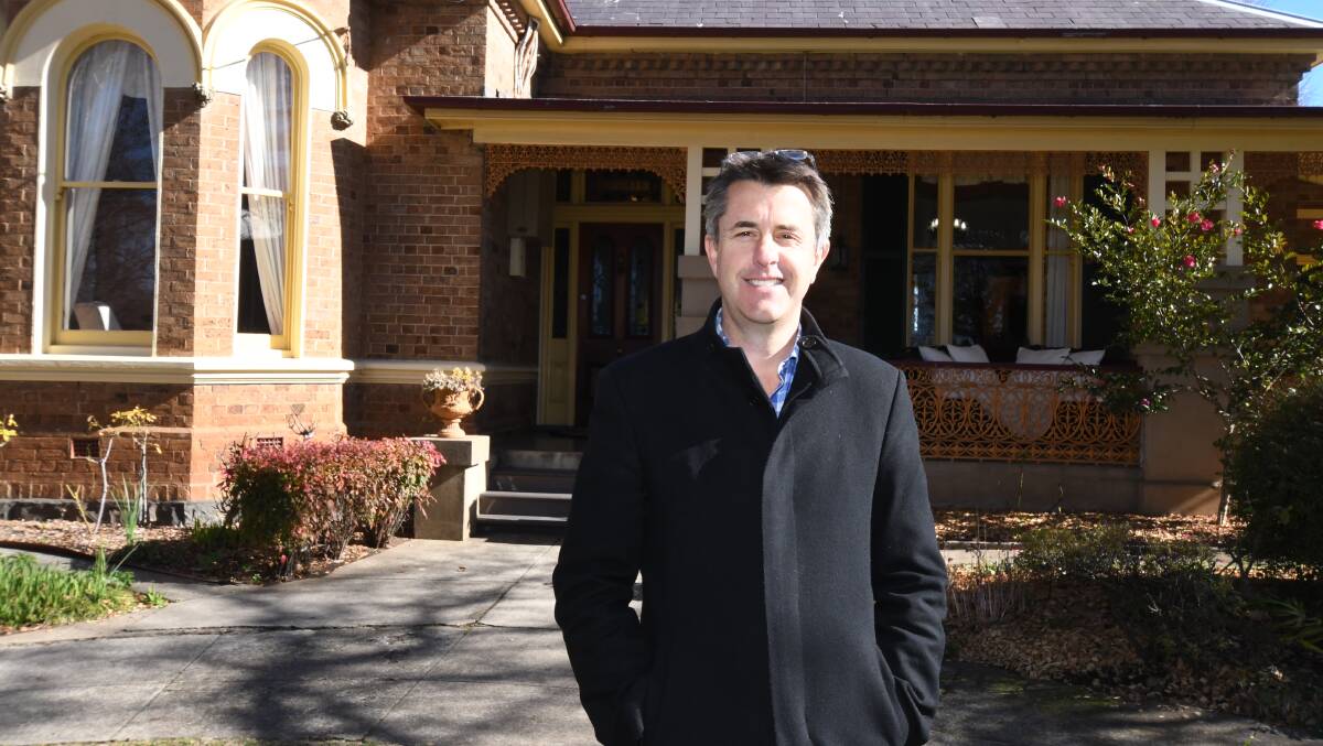 Ash Brown from One Agency said investors are "frustrating" the dreams of Orange's first home buyers. Photo: Jude Keogh