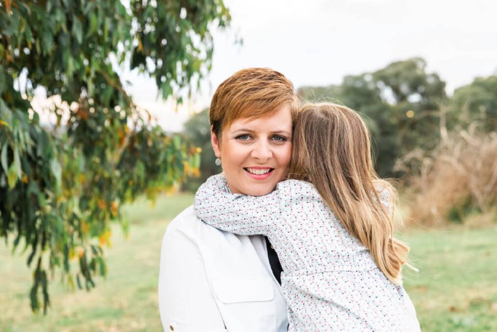 INSPIRATION: Riverina woman Aleena Bradley, 34, sadly lost her battle against triple negative breast cancer in early October last year. Picture: Pam Bradley