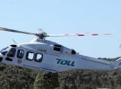 A man was airlifted to a Melbourne Hospital via helicopter after a crash near Moama. Picture: File 