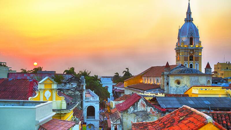 Explore the 'jewel of the Indies' Cartagena.