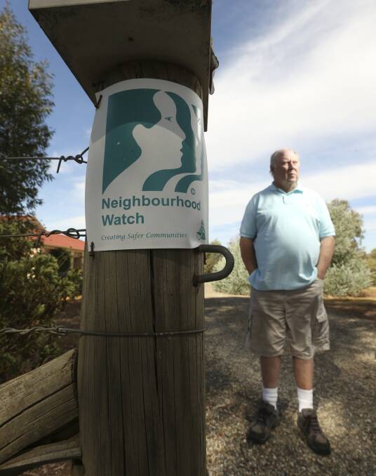 CHANGING TIMES: Rutherglen's area supervisor Neil Michael recalls beginning volunteering with Neighbourhood Watch along with his wife in the Melbourne suburb of Mordialloc almost 40 years ago. Picture: ELENOR TEDENBORG