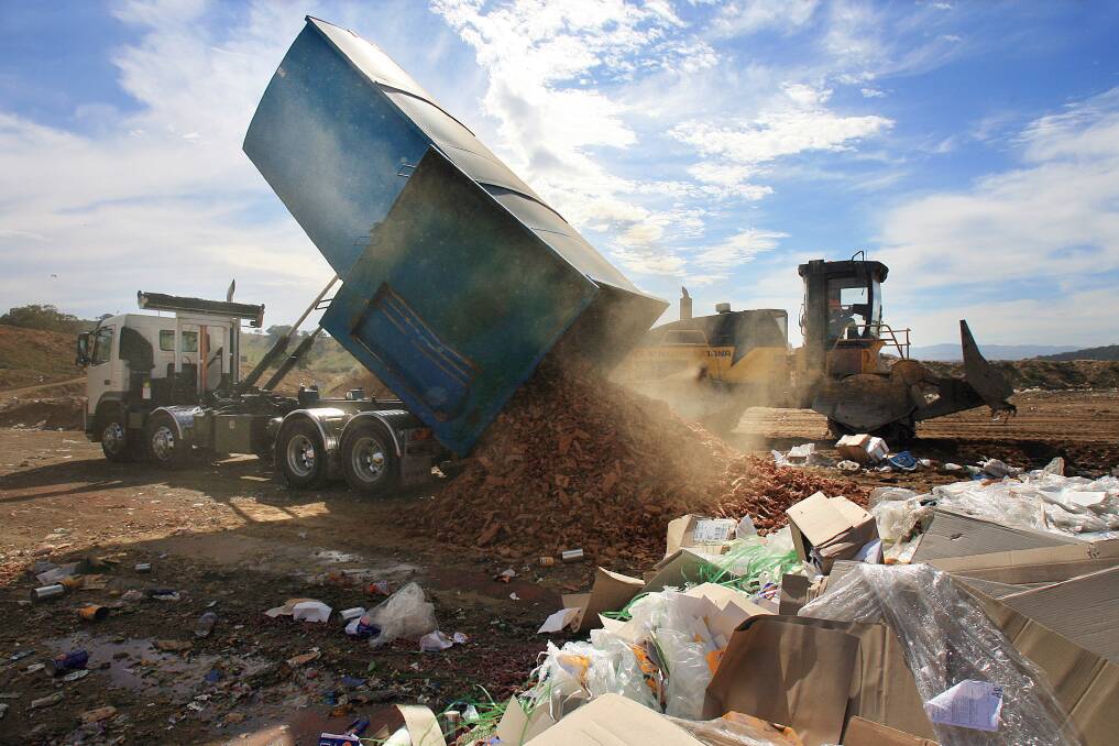 TAKING OUT THE TRASH: Landfill is here to stay.