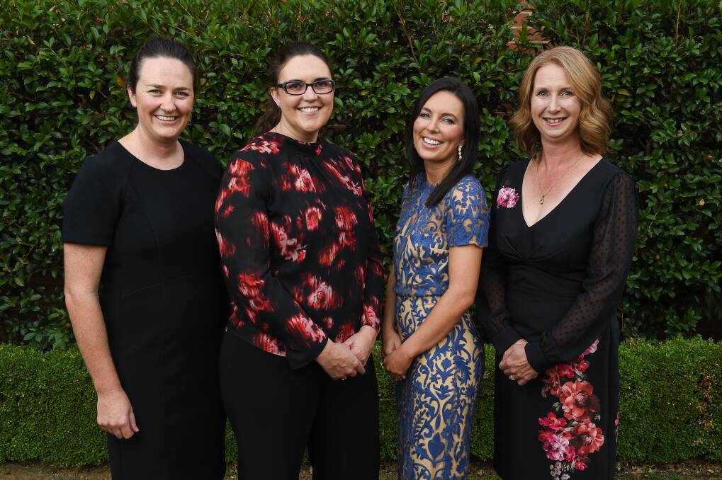 THE NEXT VINTAGE: Jo Palmer, Fiona Soulsby, Lyndsey Douglas and Katie Collins spoke at the women in agriculture event. Picture: MARK JESSER