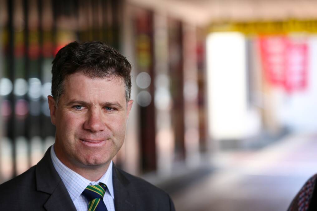 INNOVATION REQUIRED: Member for Albury Justin Clancy says we must look at re-purposing existing infrastructure to meet the 'unprecedented' demand.