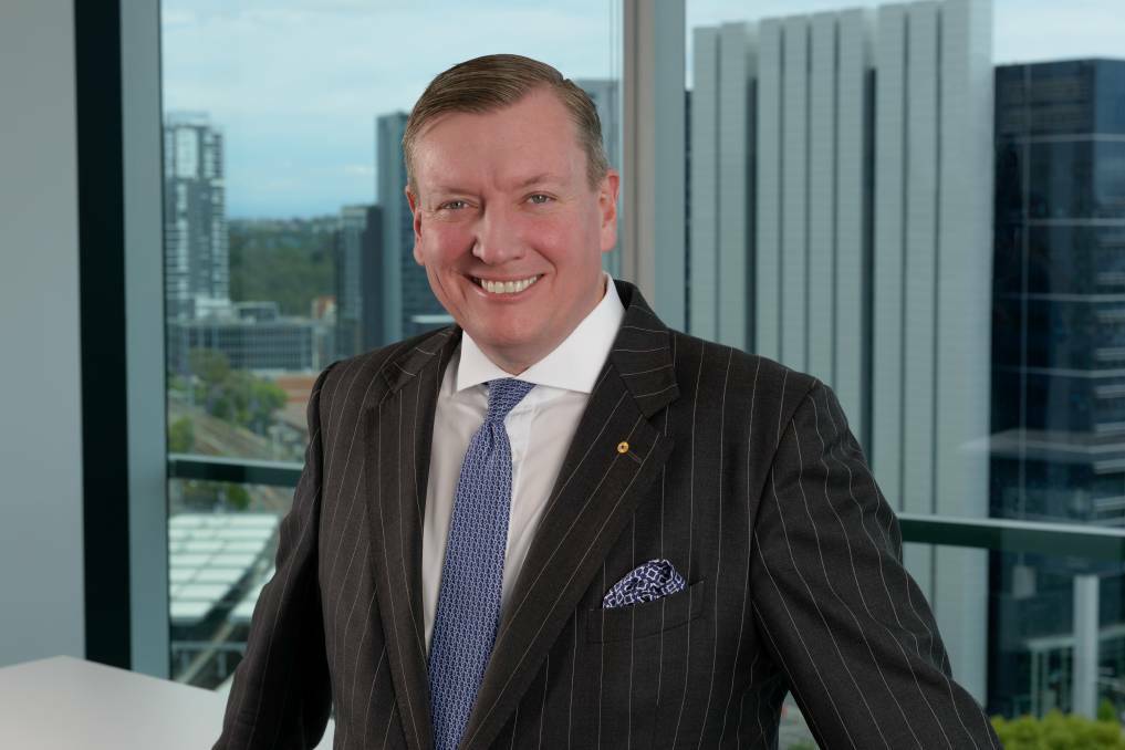 NO SHAME: Former NSW Opposition leader and now chairman of Lifeline John Brogden spoke at The Albury Club on Friday.