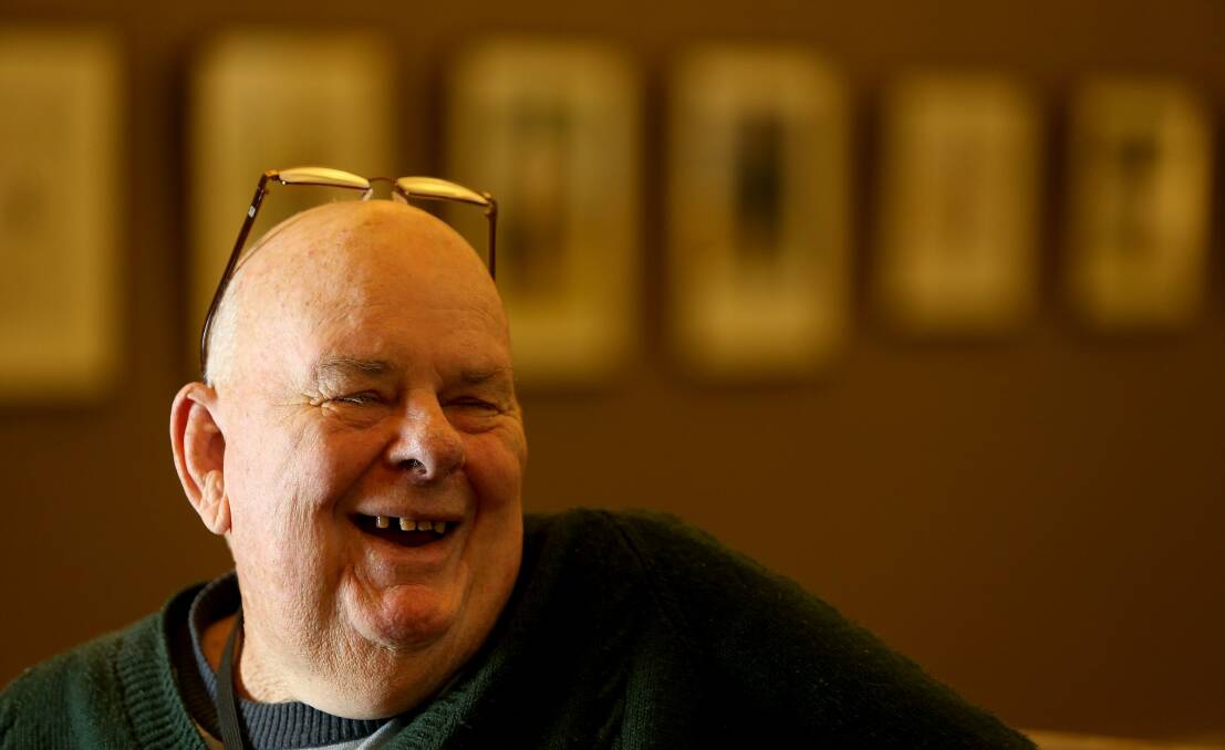 RARE PUBLIC APPEARANCE: Australia's leading poet Les Murray will read a poem and address the gathering at this year's Albury-Wodgona Winter Solstice event on June 21. Picture: FAIRFAX