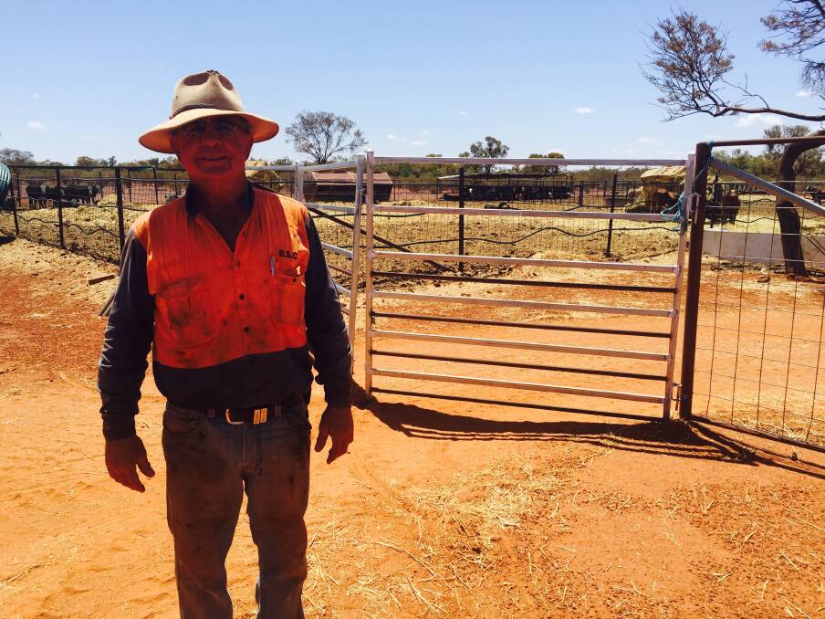 MENTAL LIFT: Shanre Warner, of Merimo Station at Eulo, says this delivery of hay brings a huge mental health boost as well as life-saving fodder for his remaining breeding stock.