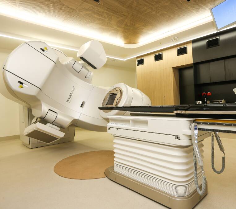 ABOVE: State-of-the art equipment has been installed in the new cancer centre thanks in part to community fundraising.