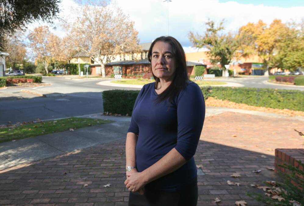 NO OPTIONS: Amanda Greenhow, Wellways Housing Accommodation Support Initiative co-ordinator for Albury and Murrumbidgee, says there is 'monumental pressure' on housing. Picture: TARA TREWHELLA