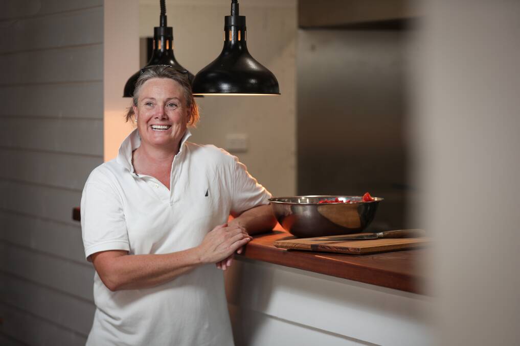 GOURMET OFFERING: Sarah King's The Ten Mile eatery (above) has been embraced by locals and travellers alike ... Sarah attributes her success to commitment to quality, locally grown produce.