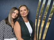 Open conversation ... Business Women Albury-Wodonga's Carla Watson, right, pictured with her daughter Lyla McFaull, 17 ahead of the Butterfly Foundation body image event. Picture by Mark Jesser