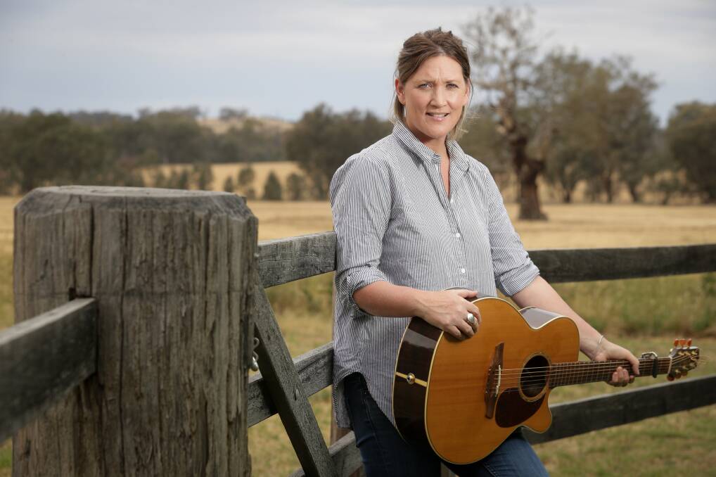 LET IT RAIN: The heavens opened the day country music songstress Sara Storer released the video clip for the title track of her new album, Raindance.